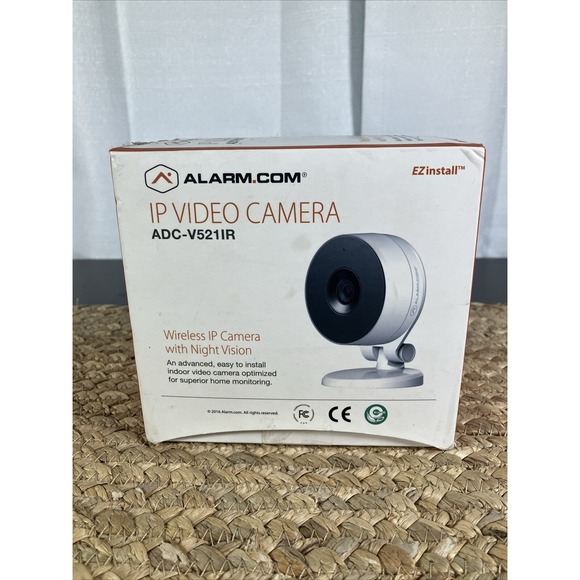 Alarm.com ADC-V521IR 1080P Indoor WiFi IPVideo Camera w/ Night Vision